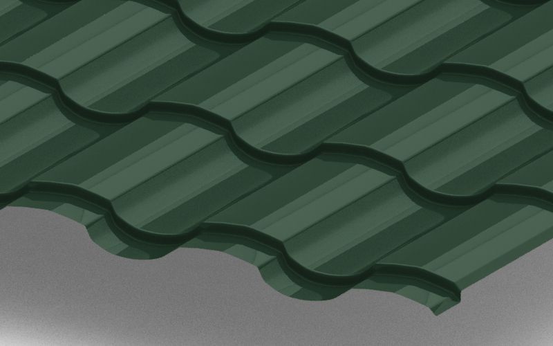 Металлочерепица Монтекристо с покрытием PURMAN®, толщина 0,50 мм, цвет RAL 6005 ПрофЛайн, купить Металлочерепица Монтекристо с покрытием PURMAN®, толщина 0,50 мм, цвет RAL 6005 в ПрофЛайн Металлочерепица Монтекристо с покрытием PURMAN®, толщина 0,50 мм, цвет RAL 6005 ПрофЛайн, купить Металлочерепица Монтекристо с покрытием PURMAN®, толщина 0,50 мм, цвет RAL 6005 в ПрофЛайн