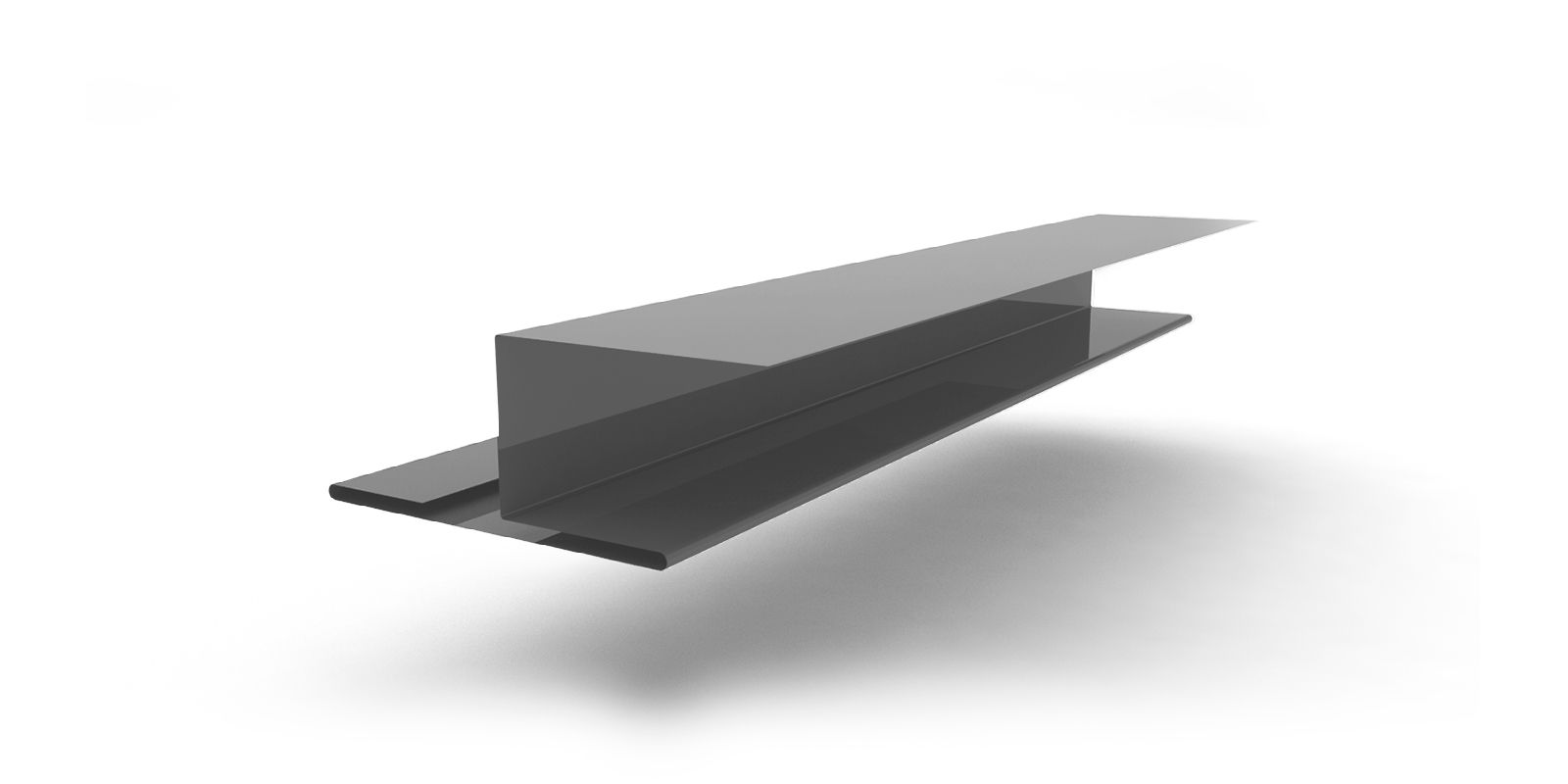 Планка стыковочная универсальная 50х25х3000 с покрытием NormanMP®, цвет RAL 7004 ПрофЛайн, купить Планка стыковочная универсальная 50х25х3000 с покрытием NormanMP®, цвет RAL 7004 в ПрофЛайн