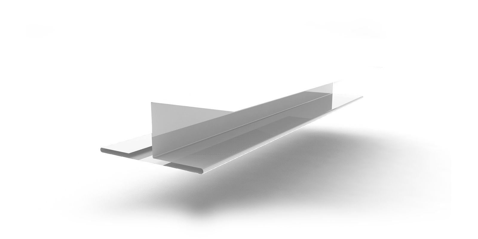 Планка стыковочная универсальная 50х25х3000 с покрытием NormanMP®, цвет RAL 9003 ПрофЛайн, купить Планка стыковочная универсальная 50х25х3000 с покрытием NormanMP®, цвет RAL 9003 в ПрофЛайн