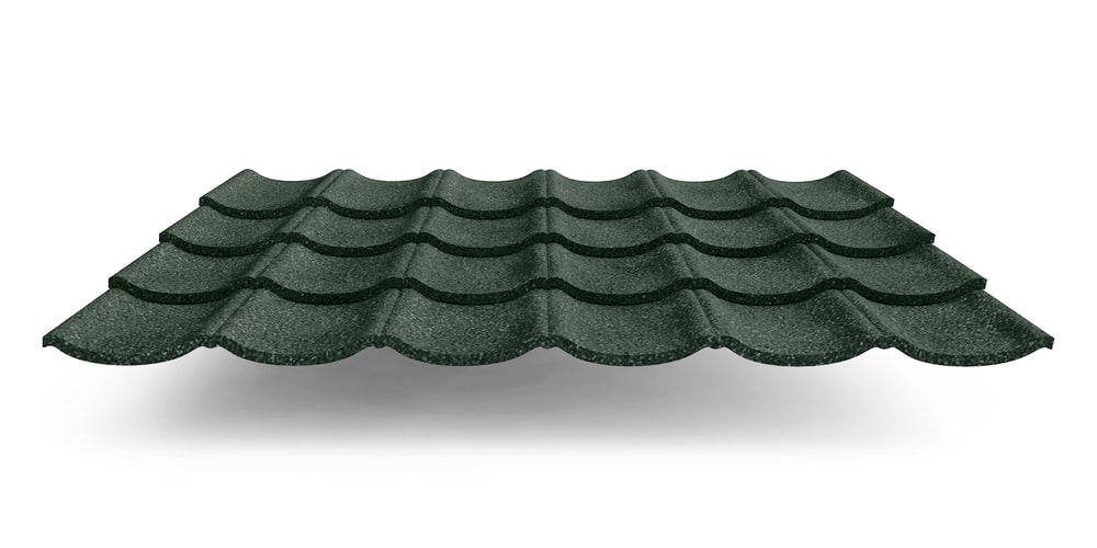 Композитная черепица Metrotile MetroBond, цвет темно-зеленый ПрофЛайн, купить Композитная черепица Metrotile MetroBond, цвет темно-зеленый в ПрофЛайн