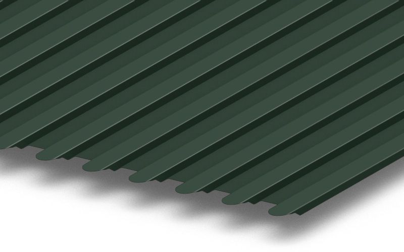 Профнастил С8 фигурный с покрытием GreenCoat® Pural Matt® 0,5 мм, RR 11 Профлайн Профнастил С8 фигурный с покрытием GreenCoat® Pural Matt® 0,5 мм, RR 11 Профлайн