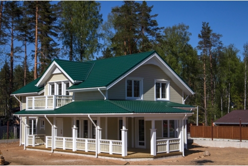 Металлочерепица Классик ("Classic") v01 0,5 Satin RAL 6005 зеленый мох ПрофЛайн, купить Металлочерепица Классик ("Classic") v01 0,5 Satin RAL 6005 зеленый мох в ПрофЛайн