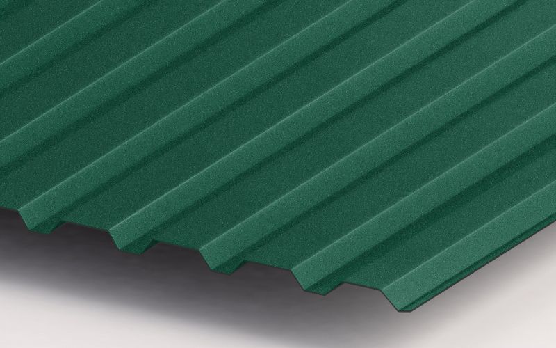 Профнастил МП20 с покрытием Drap® 0,45 мм, RAL 6005 Профлайн Профнастил МП20 с покрытием Drap® 0,45 мм, RAL 6005 Профлайн