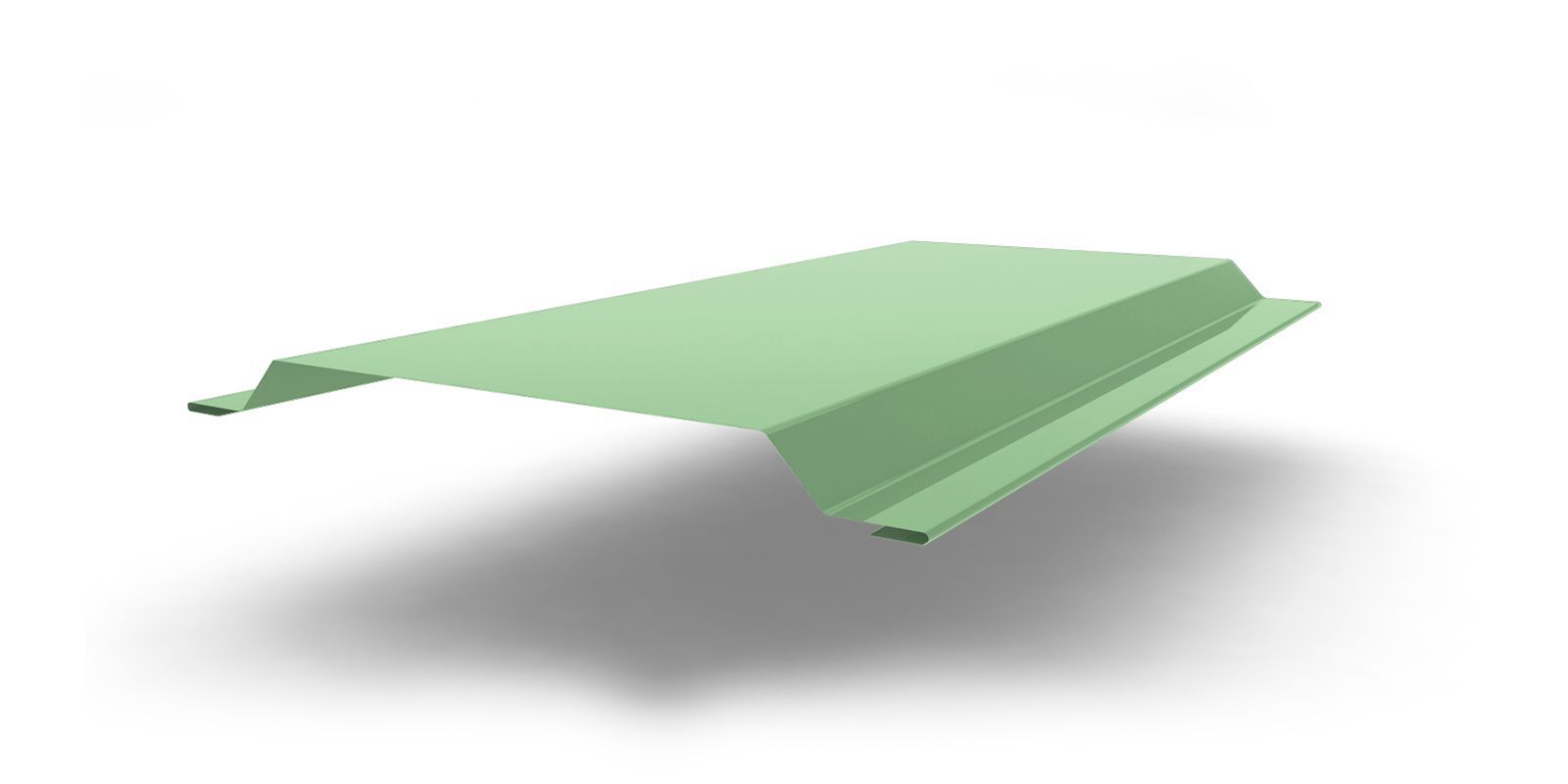 Планка вертикального стыка сэндвич-панелей с покрытием Полиэстер, цвет RAL 6019 ПрофЛайн, купить Планка вертикального стыка сэндвич-панелей с покрытием Полиэстер, цвет RAL 6019 в ПрофЛайн