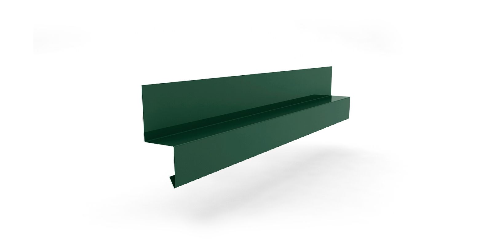 Планка вертикального стыка 30х30х3000 с покрытием PVDF, цвет RAL 6005 ПрофЛайн, купить Планка вертикального стыка 30х30х3000 с покрытием PVDF, цвет RAL 6005 в ПрофЛайн