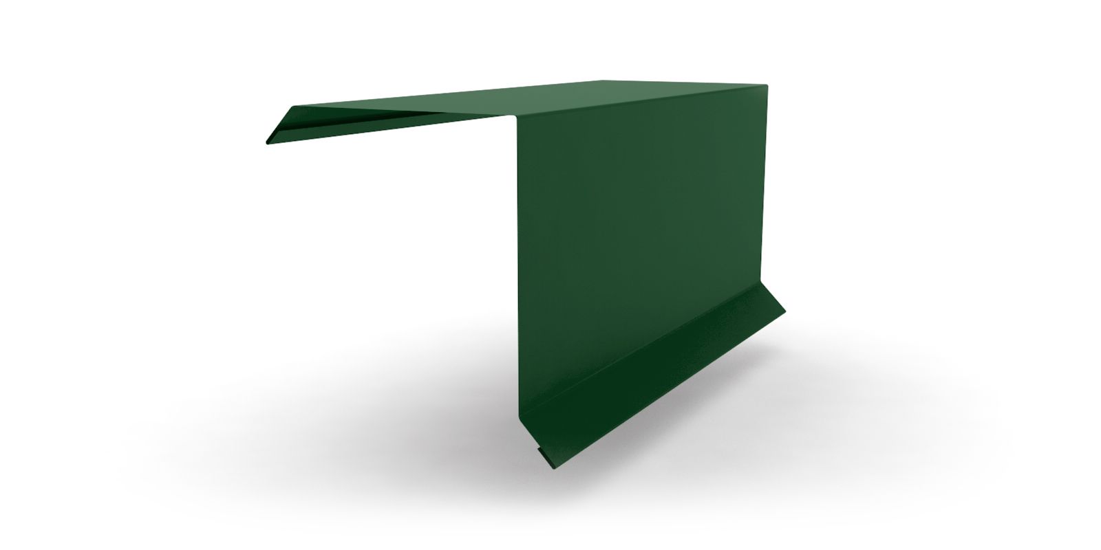 Планка торцевая с покрытием Полиэстер,  цвет RAL 6029 ПрофЛайн, купить Планка торцевая с покрытием Полиэстер,  цвет RAL 6029 в ПрофЛайн