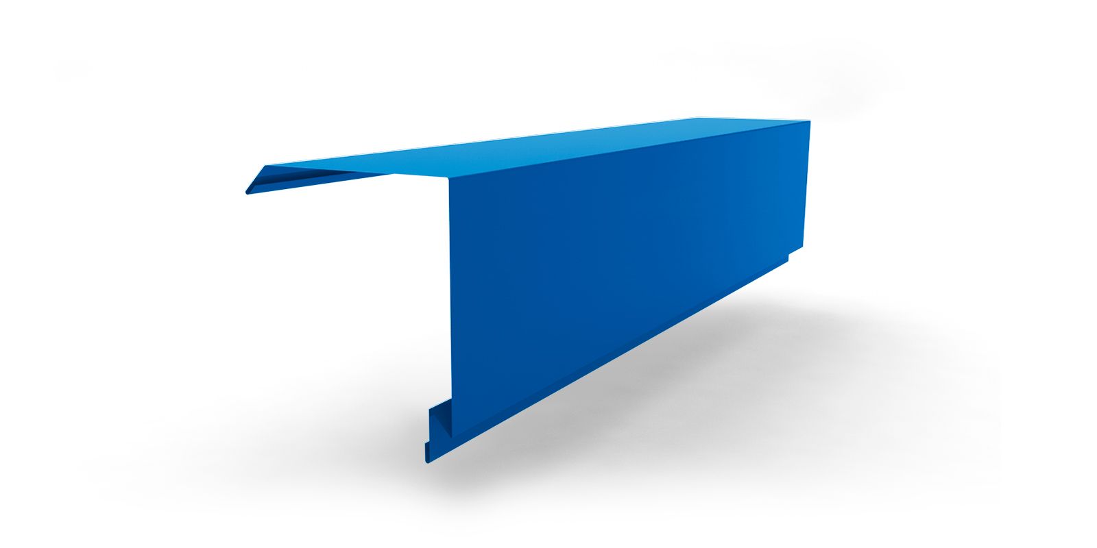 Планка торцевая для сэндвич-панелей с покрытием Полиэстер, цвет RAL 5015 ПрофЛайн, купить Планка торцевая для сэндвич-панелей с покрытием Полиэстер, цвет RAL 5015 в ПрофЛайн