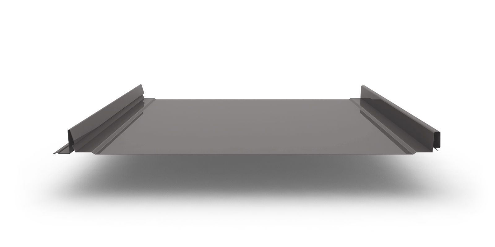 Кликфальц Pro с покрытием Полиэстер, толщина 0,45 мм, цвет RAL 7005 ПрофЛайн, купить Кликфальц Pro с покрытием Полиэстер, толщина 0,45 мм, цвет RAL 7005 в ПрофЛайн