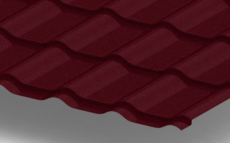 Металлочерепица Classic с покрытием GreenCoat® Pural Matt®, 0,50 мм, цвет RR 29 ПрофЛайн, купить Металлочерепица Classic с покрытием GreenCoat® Pural Matt®, 0,50 мм, цвет RR 29 в ПрофЛайн Металлочерепица Classic с покрытием GreenCoat® Pural Matt®, 0,50 мм, цвет RR 29 ПрофЛайн, купить Металлочерепица Classic с покрытием GreenCoat® Pural Matt®, 0,50 мм, цвет RR 29 в ПрофЛайн