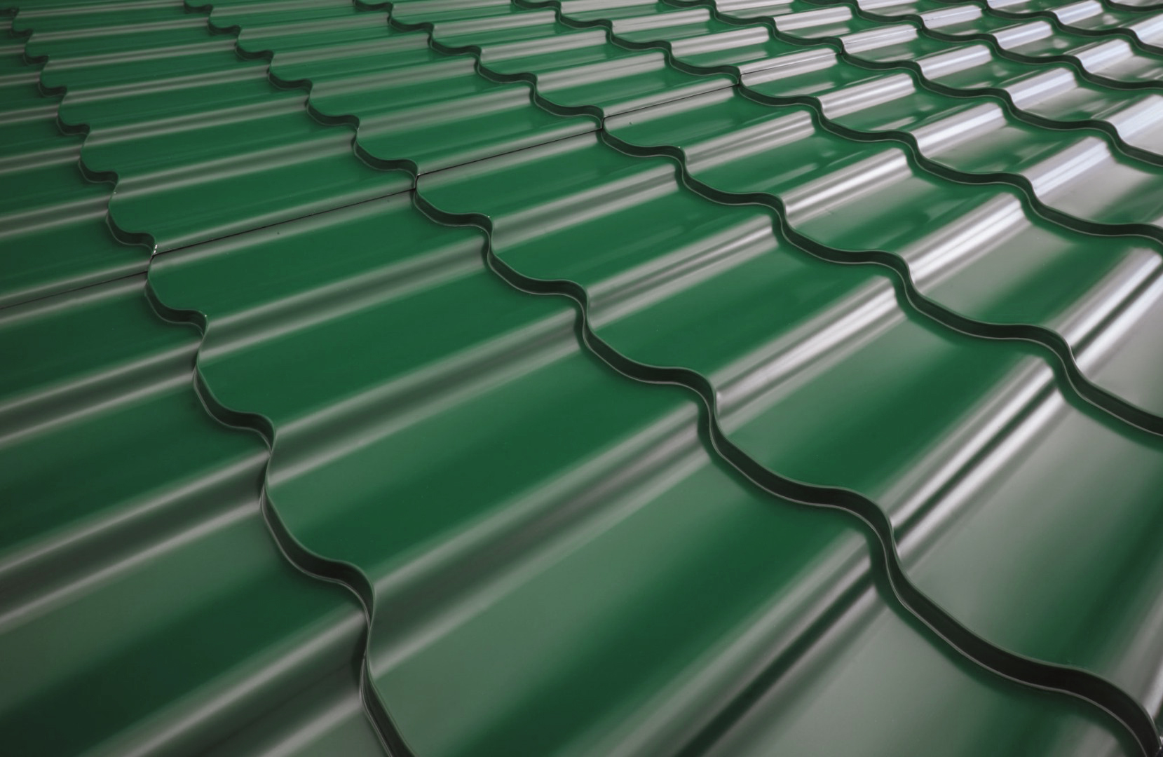 Металлочерепица Металл-Профиль Монтеррей 0,5 PURMAN® RAL 6005 Зеленый мох ПрофЛайн, купить Металлочерепица Металл-Профиль Монтеррей 0,5 PURMAN® RAL 6005 Зеленый мох в ПрофЛайн