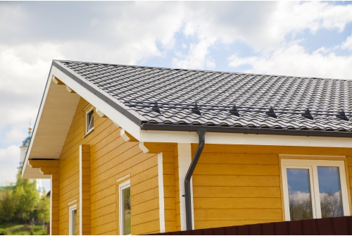 Металлочерепица "Кредо" ("Kredo") v01 0,5 Drap RR 32 темно-коричневый ПрофЛайн, купить Металлочерепица "Кредо" ("Kredo") v01 0,5 Drap RR 32 темно-коричневый в ПрофЛайн