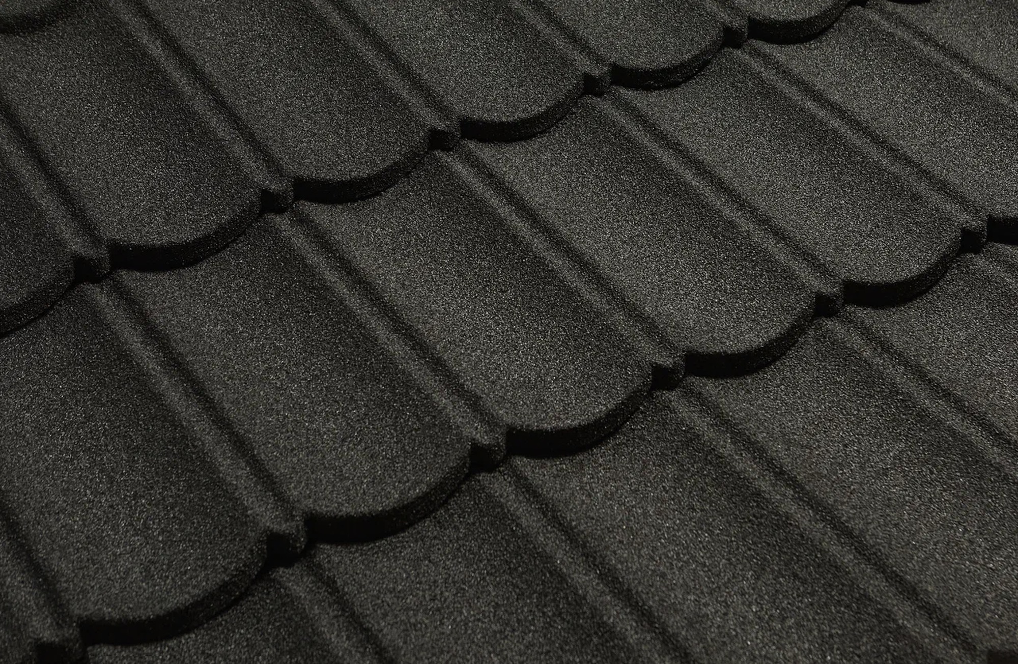 Лист композитной черепицы CM Roof Bond цвет black (черный) ПрофЛайн, купить Лист композитной черепицы CM Roof Bond цвет black (черный) в ПрофЛайн