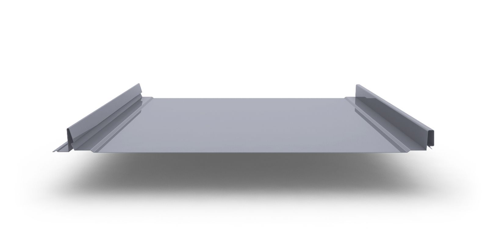 Кликфальц Pro с покрытием Полиэстер, толщина 0,45 мм, цвет RAL 9006 ПрофЛайн, купить Кликфальц Pro с покрытием Полиэстер, толщина 0,45 мм, цвет RAL 9006 в ПрофЛайн