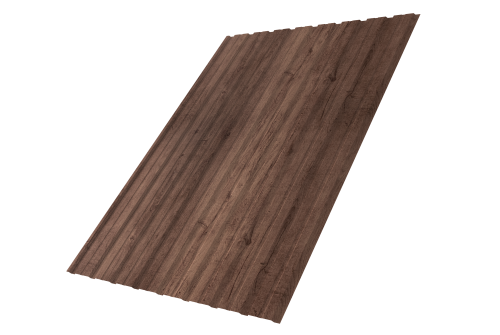 Профнастил С10B Grand Line 0,45 Print Premium Almond Wood Fresh Профлайн