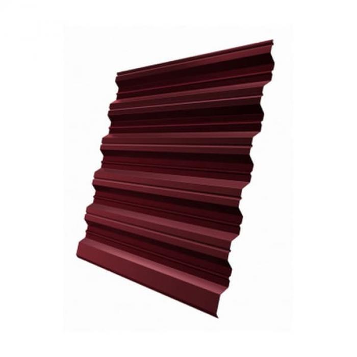 Профнастил НС35 с покрытием Полиэстер 0,5 мм, RAL 3005 Профлайн