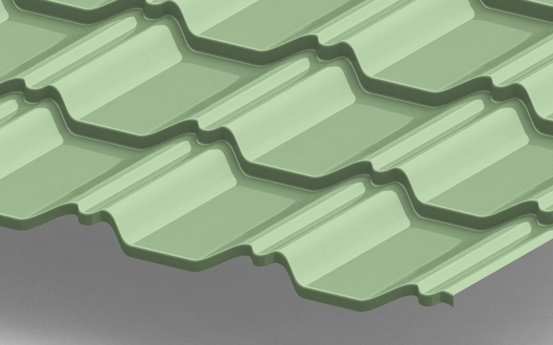 Металлочерепица Kvinta Plus 3D с покрытием Полиэстер, 0,45 мм, цвет RAL 6019 ПрофЛайн, купить Металлочерепица Kvinta Plus 3D с покрытием Полиэстер, 0,45 мм, цвет RAL 6019 в ПрофЛайн Металлочерепица Kvinta Plus 3D с покрытием Полиэстер, 0,45 мм, цвет RAL 6019 ПрофЛайн, купить Металлочерепица Kvinta Plus 3D с покрытием Полиэстер, 0,45 мм, цвет RAL 6019 в ПрофЛайн