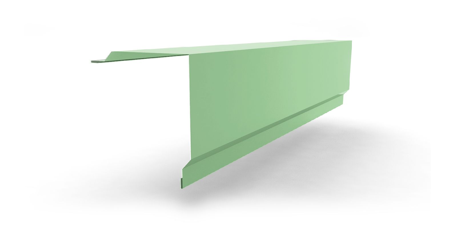 Планка угла наружного для сэндвич-панелей с покрытием Полиэстер, цвет RAL 6019 ПрофЛайн, купить Планка угла наружного для сэндвич-панелей с покрытием Полиэстер, цвет RAL 6019 в ПрофЛайн