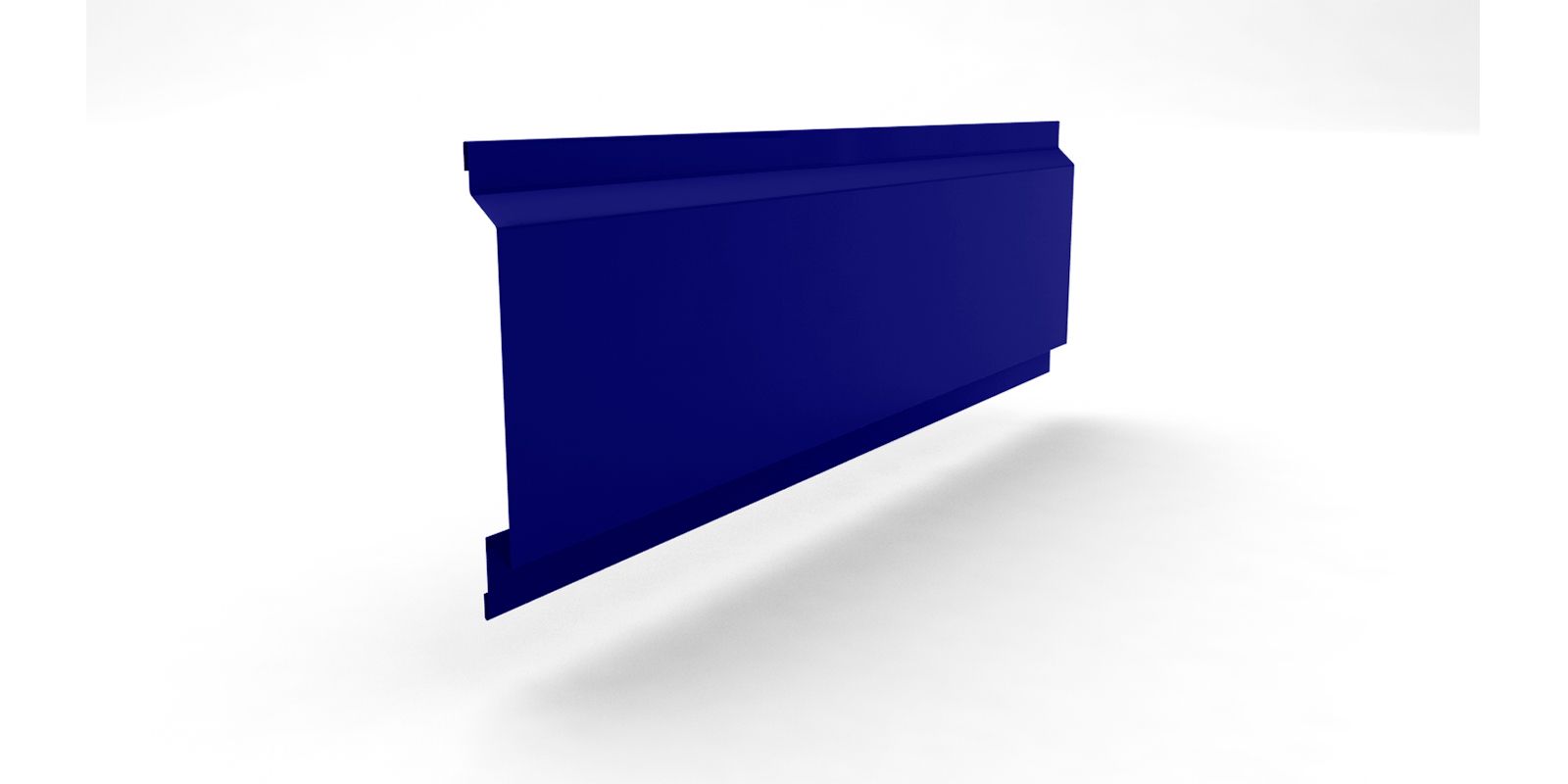 Планка горизонтального стыка сэндвич-панелей с покрытием Полиэстер, цвет RAL 5002 ПрофЛайн, купить Планка горизонтального стыка сэндвич-панелей с покрытием Полиэстер, цвет RAL 5002 в ПрофЛайн