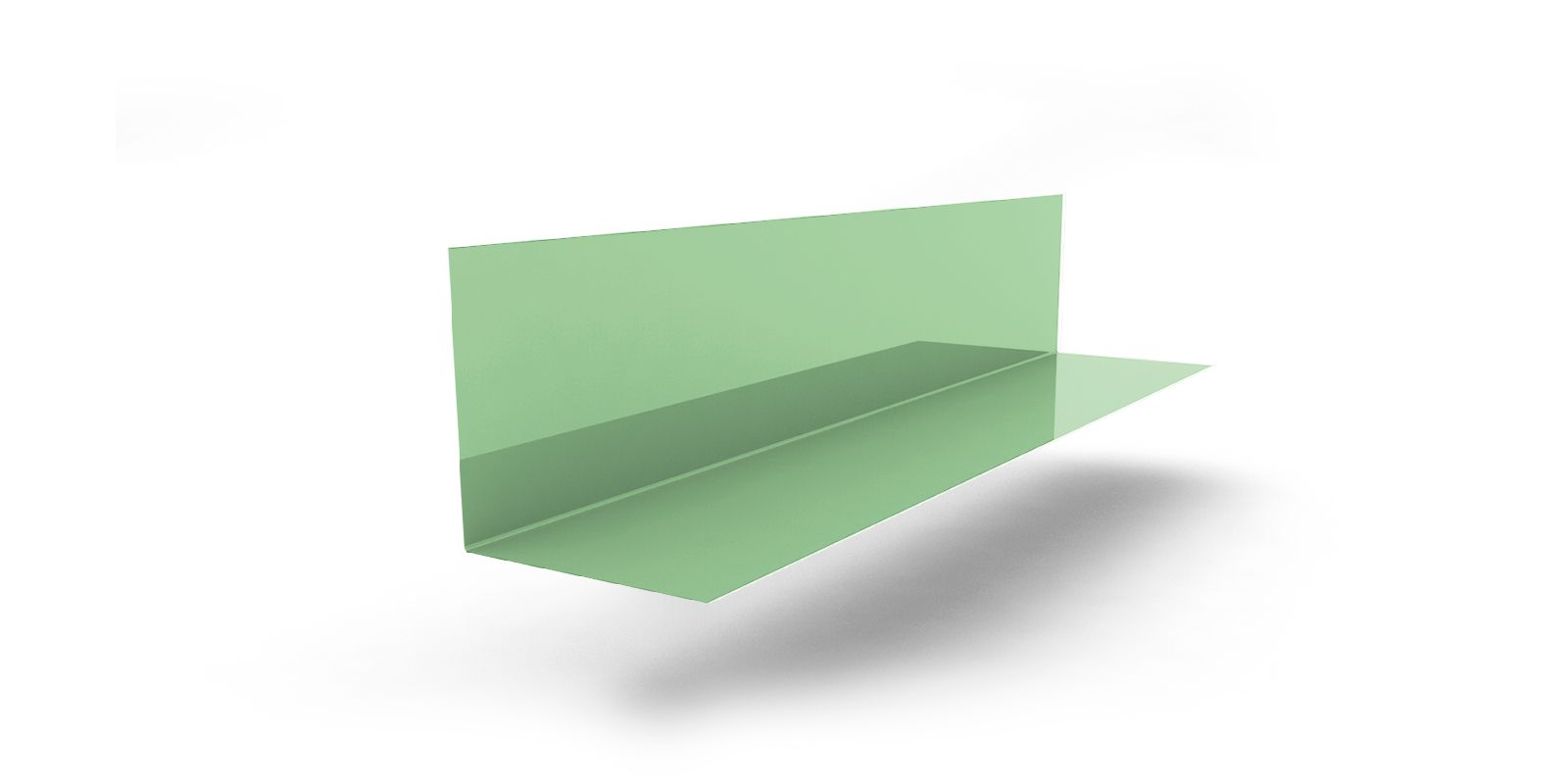 Планка угла внутреннего линеарного 78х78х3000 с покрытием Полиэстер, цвет RAL 6019 ПрофЛайн, купить Планка угла внутреннего линеарного 78х78х3000 с покрытием Полиэстер, цвет RAL 6019 в ПрофЛайн