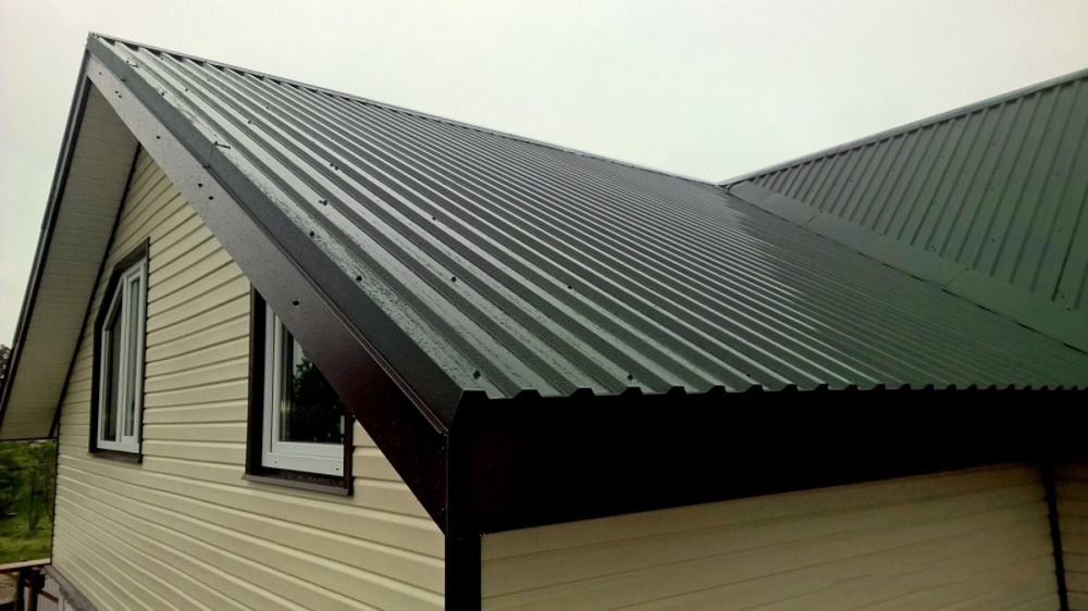 Профнастил Металл Профиль МП-35 0,7 Полиэстер RAL 6005 Зеленый мох Профлайн