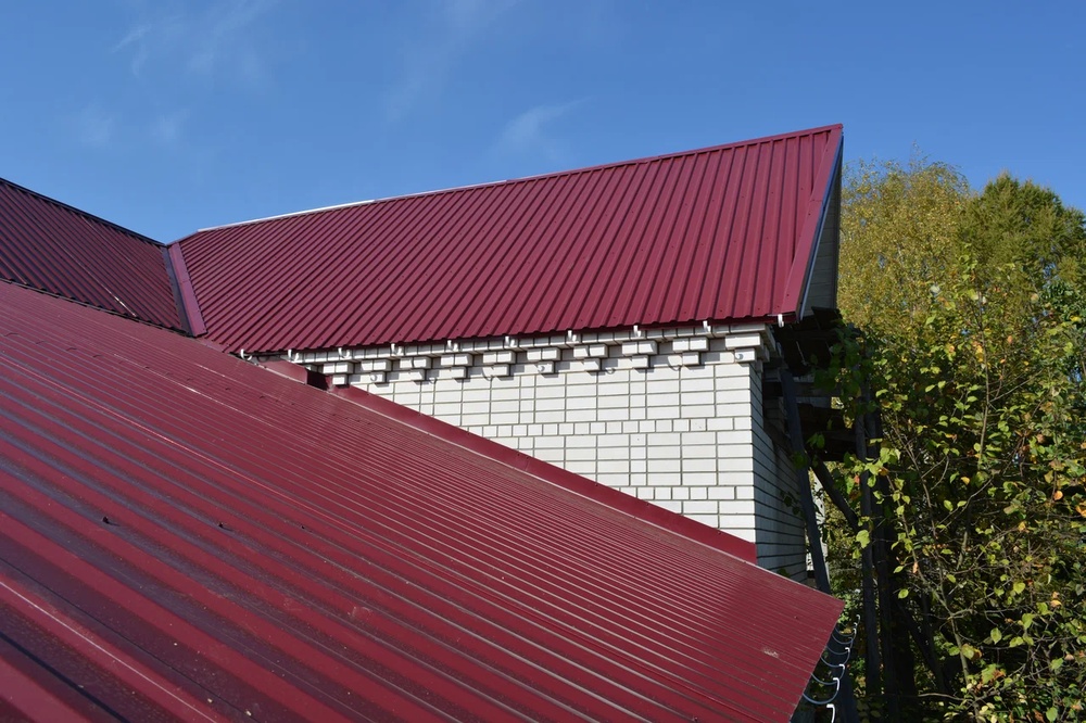 Профнастил Металл Профиль МП-18 0,45 Полиэстер RAL 3005/3005 Красное вино | A Профлайн