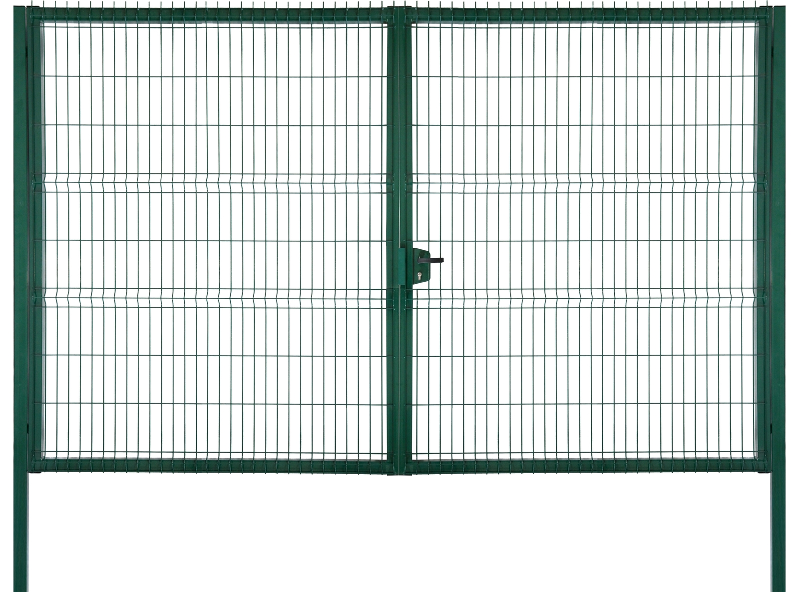 Ворота Profi с замком 2,03х4,0 RAL 6005 ПрофЛайн, купить Ворота Profi с замком 2,03х4,0 RAL 6005 в ПрофЛайн