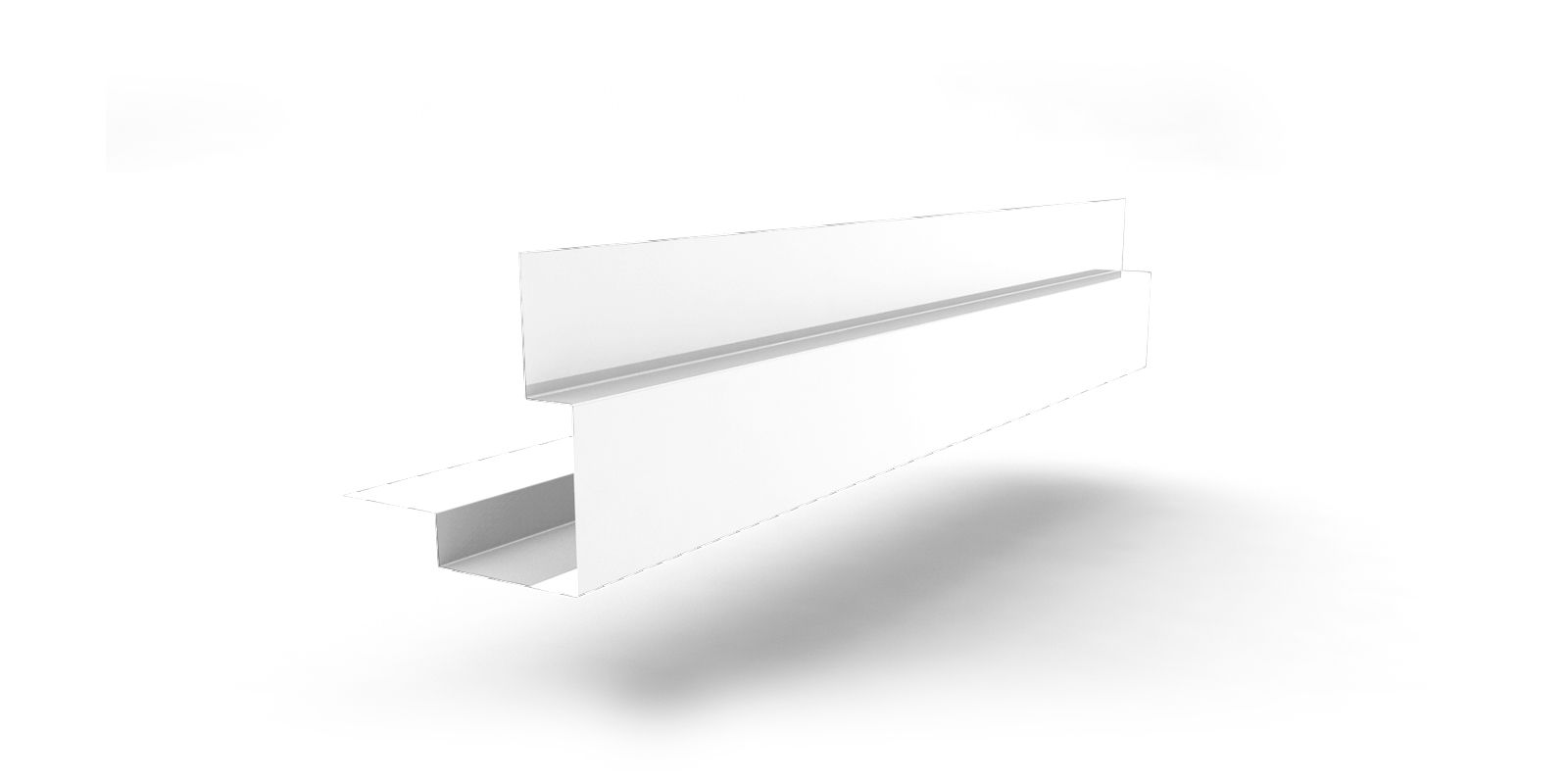 Планка угла наружного линеарного 75х75х3000 с покрытием PVDF, цвет RAL 9003 ПрофЛайн, купить Планка угла наружного линеарного 75х75х3000 с покрытием PVDF, цвет RAL 9003 в ПрофЛайн