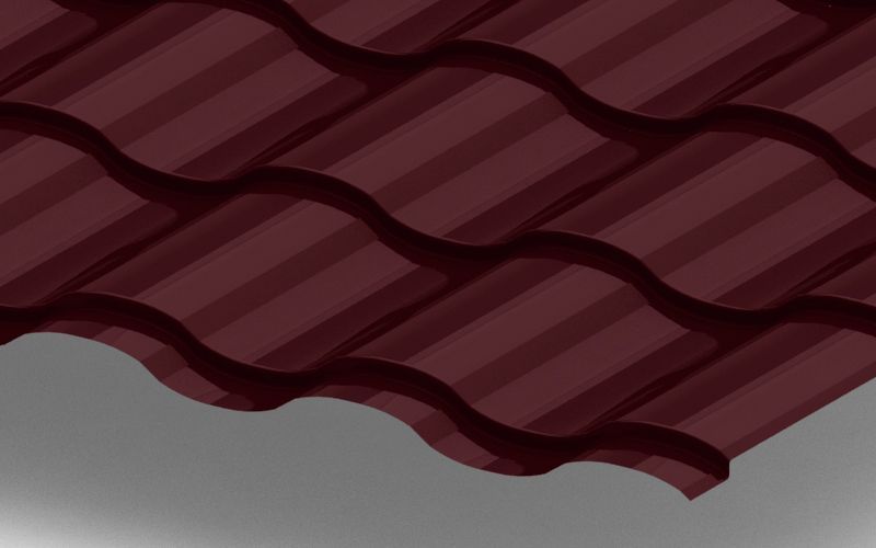 Металлочерепица Kredo с покрытием GreenCoat® Pural®, 0,50 мм, цвет RR 29 ПрофЛайн, купить Металлочерепица Kredo с покрытием GreenCoat® Pural®, 0,50 мм, цвет RR 29 в ПрофЛайн Металлочерепица Kredo с покрытием GreenCoat® Pural®, 0,50 мм, цвет RR 29 ПрофЛайн, купить Металлочерепица Kredo с покрытием GreenCoat® Pural®, 0,50 мм, цвет RR 29 в ПрофЛайн