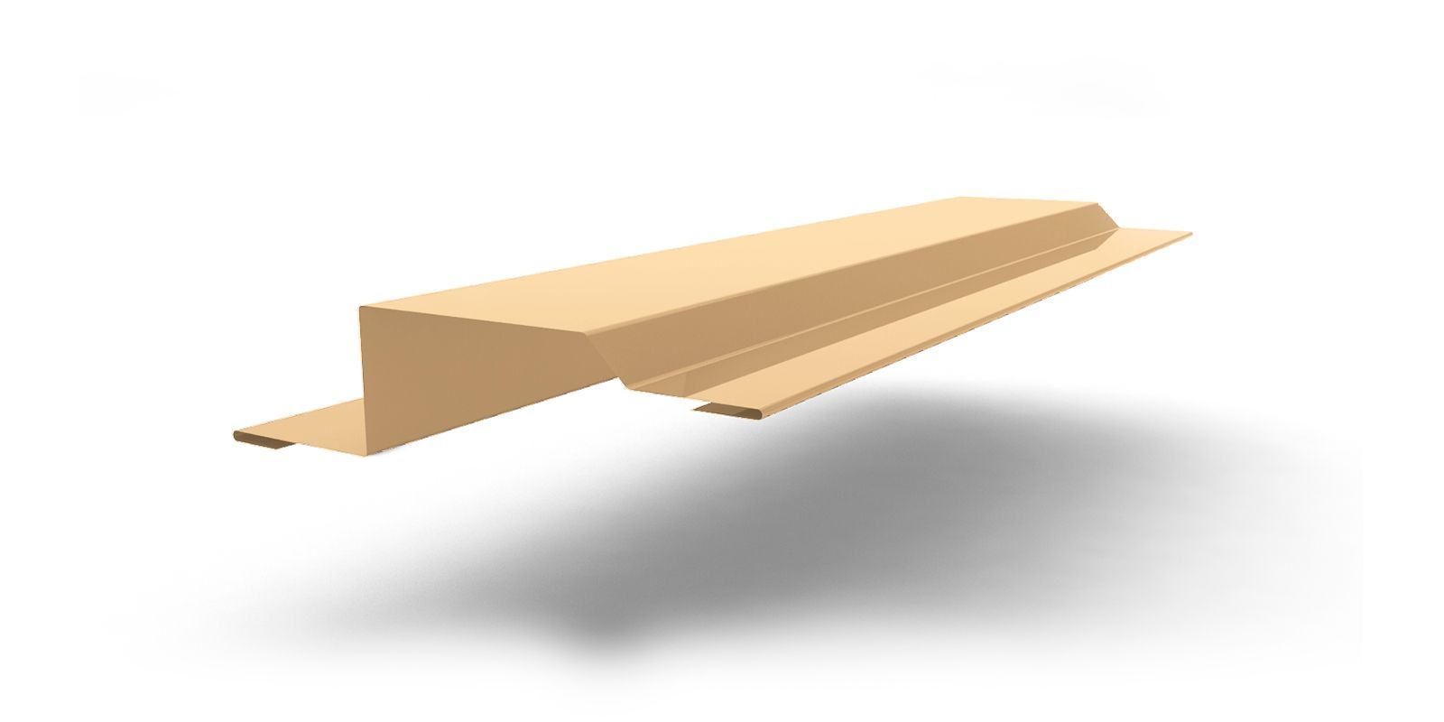 Планка обрамления окна для сэндвич-панелей с покрытием Полиэстер, цвет RAL 1014 ПрофЛайн, купить Планка обрамления окна для сэндвич-панелей с покрытием Полиэстер, цвет RAL 1014 в ПрофЛайн