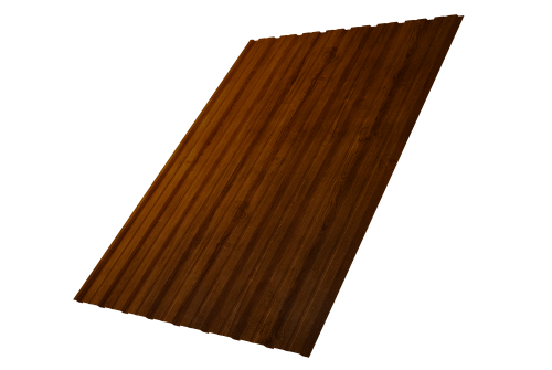 Профнастил С10B Grand Line 0,45 Print-Double Premium Golden Wood Intense F Профлайн