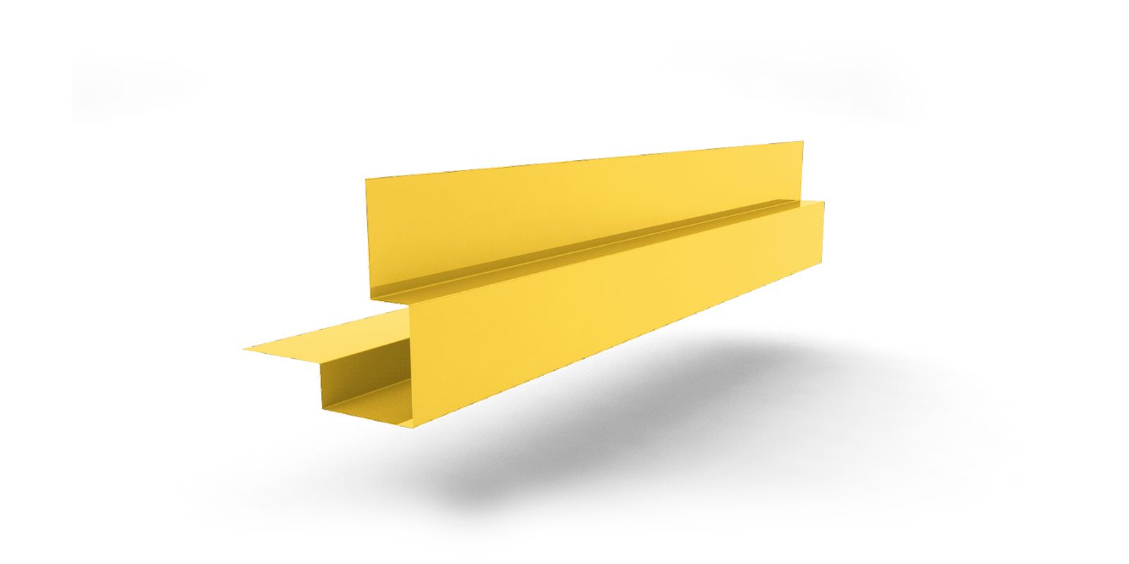 Планка угла наружного линеарного 50х50х3000 с покрытием Полиэстер, цвет RAL 1018 ПрофЛайн, купить Планка угла наружного линеарного 50х50х3000 с покрытием Полиэстер, цвет RAL 1018 в ПрофЛайн