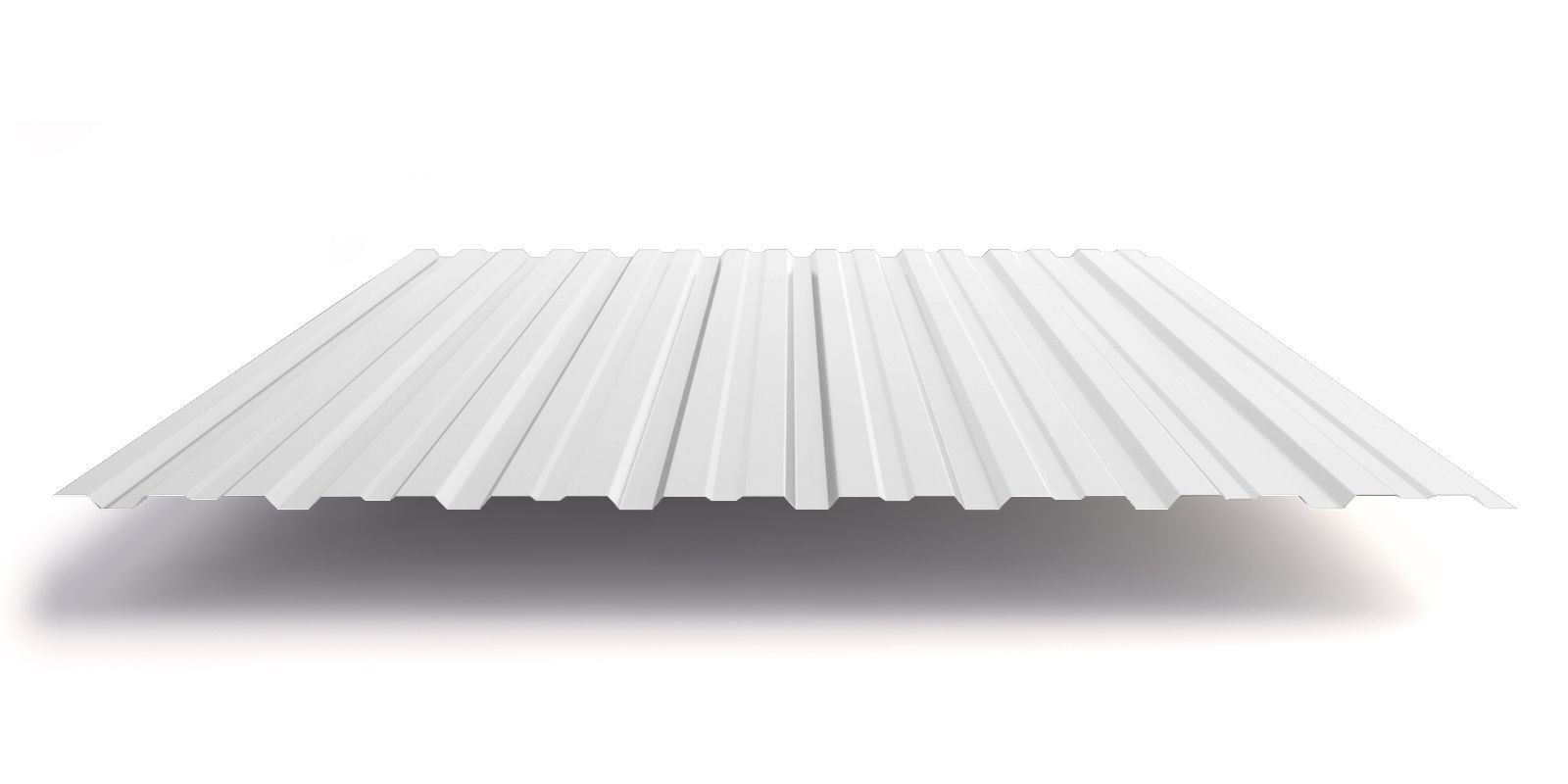 Профнастил С10 с покрытием Satin® 0,5 мм, RAL 9003 Профлайн Профнастил С10 с покрытием Satin® 0,5 мм, RAL 9003 Профлайн