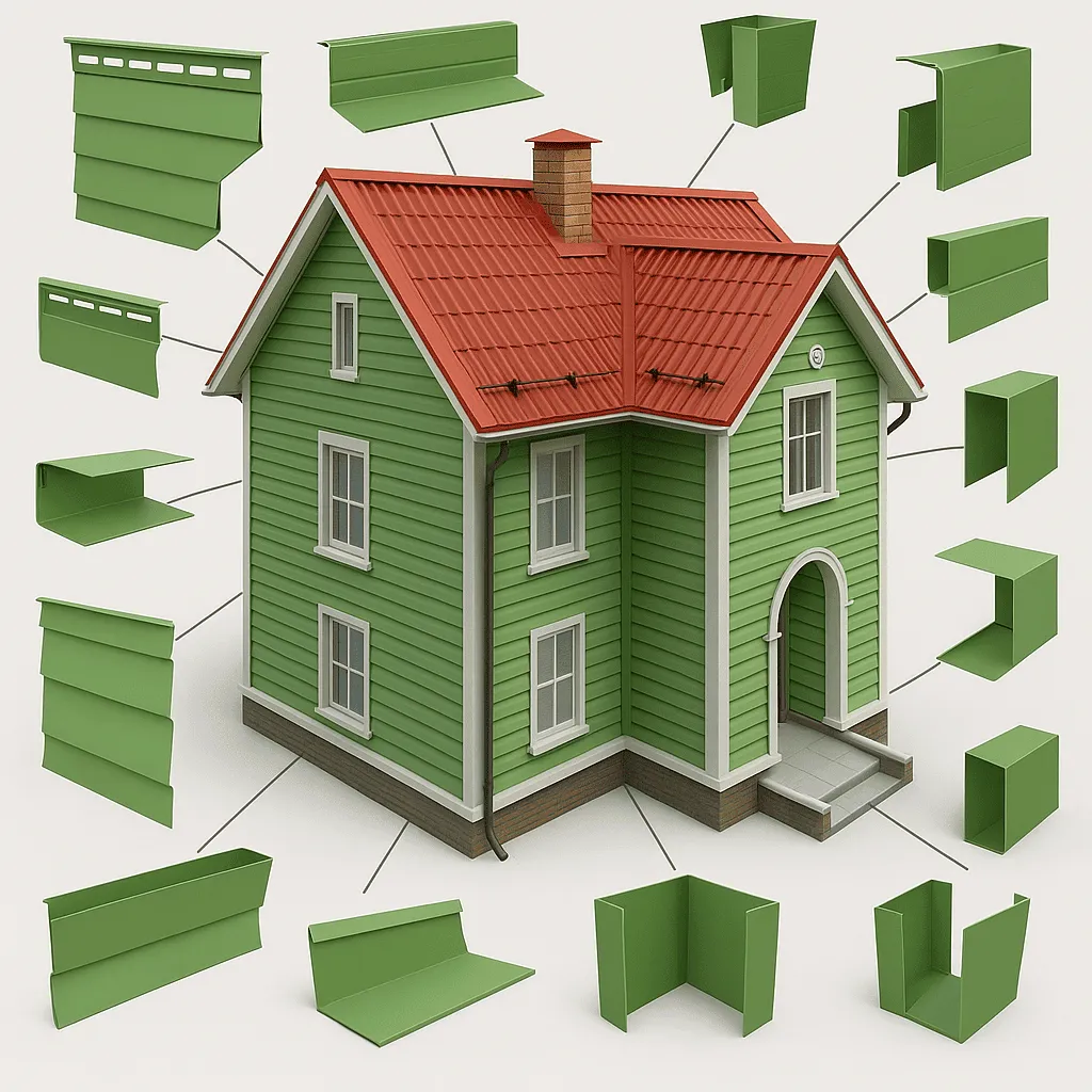 Доборные элементы для фасада