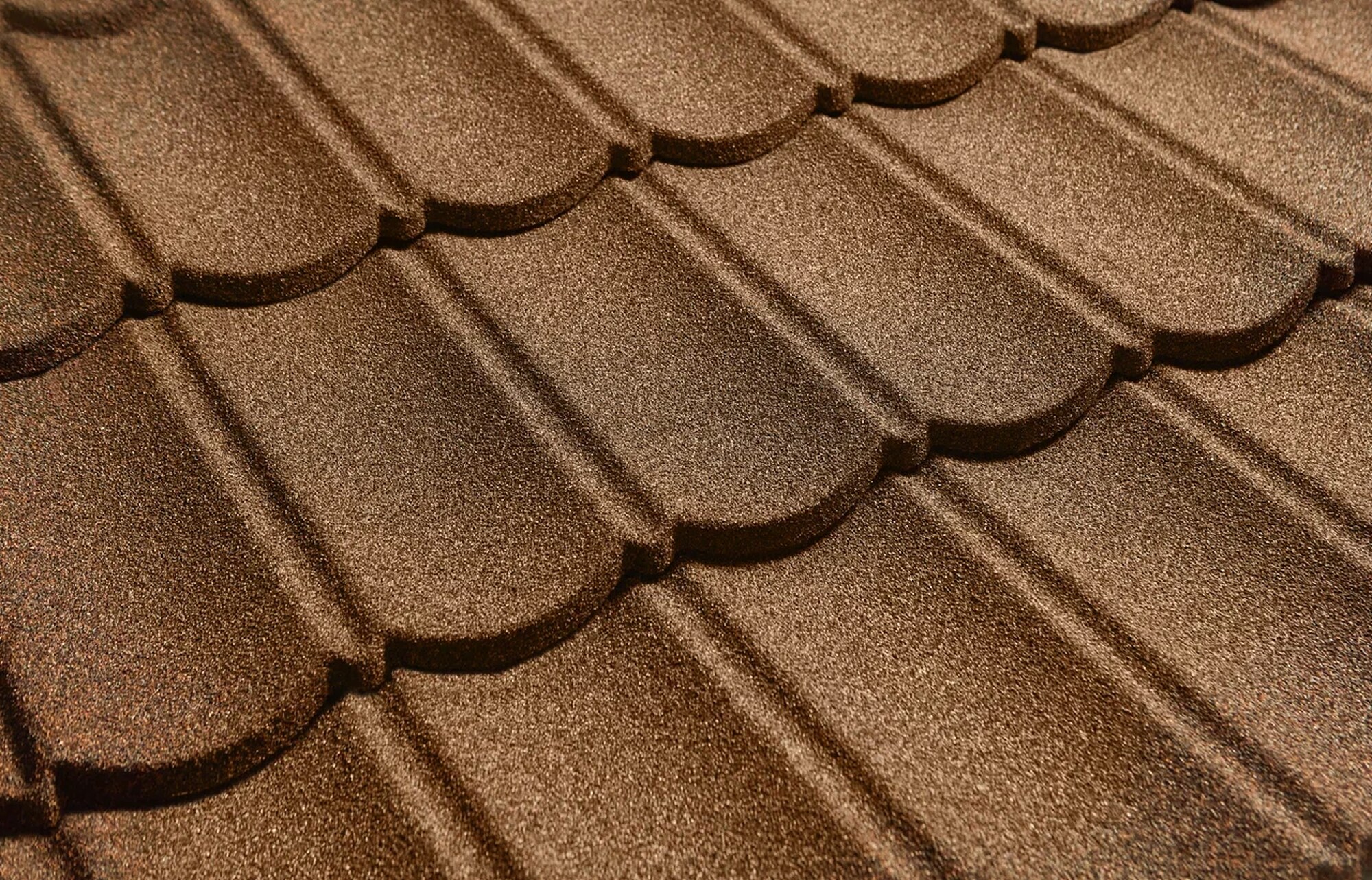 Лист композитной черепицы CM Roof Bond coffee (кофе) ПрофЛайн, купить Лист композитной черепицы CM Roof Bond coffee (кофе) в ПрофЛайн