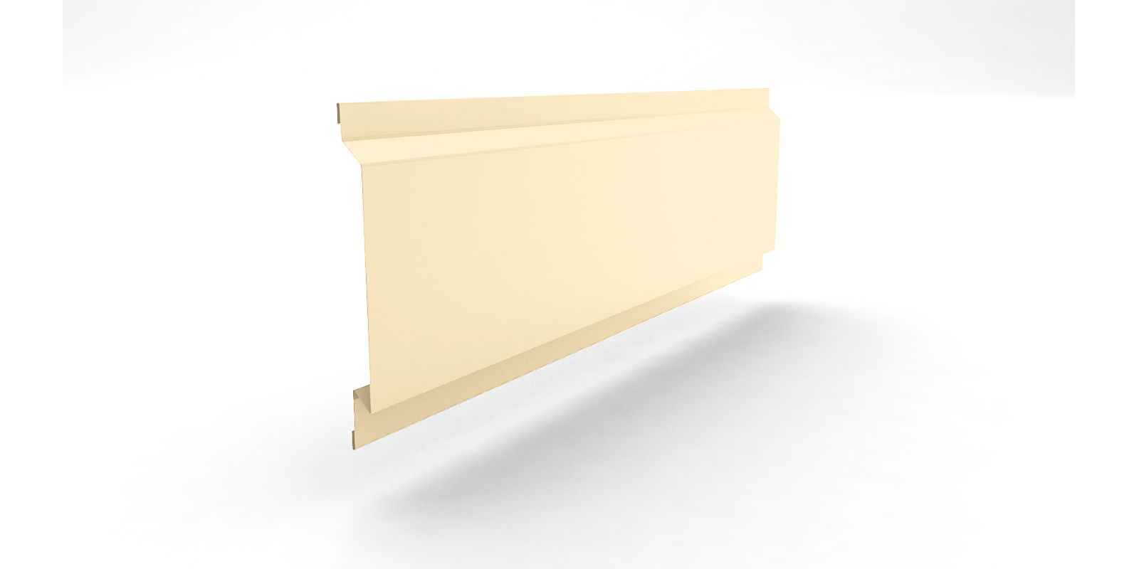 Планка горизонтального стыка сэндвич-панелей с покрытием Полиэстер, цвет RAL 1015 ПрофЛайн, купить Планка горизонтального стыка сэндвич-панелей с покрытием Полиэстер, цвет RAL 1015 в ПрофЛайн