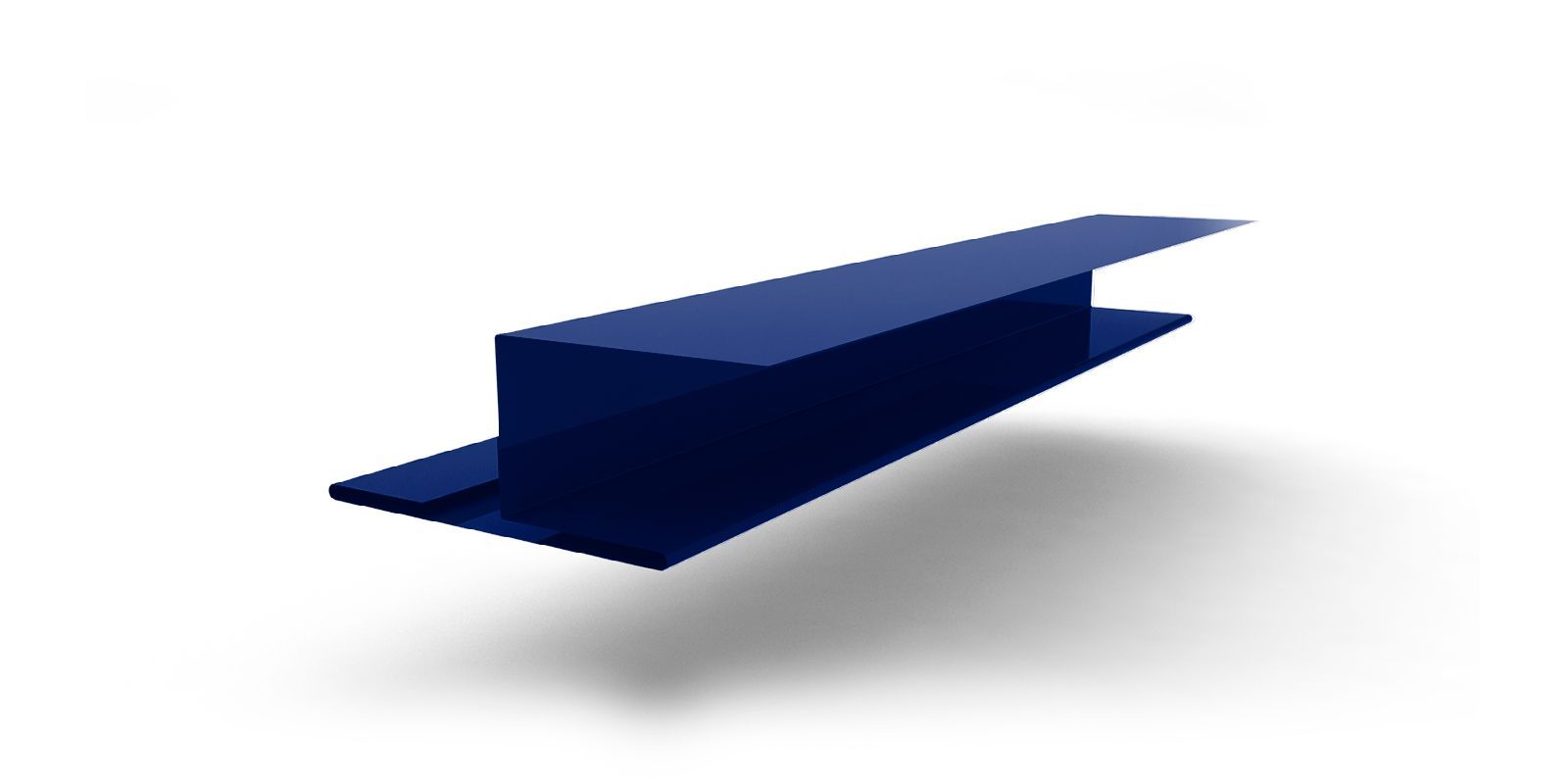 Планка стыковочная универсальная 50х25х3000 с покрытием Полиэстер, цвет RAL 5005 ПрофЛайн, купить Планка стыковочная универсальная 50х25х3000 с покрытием Полиэстер, цвет RAL 5005 в ПрофЛайн