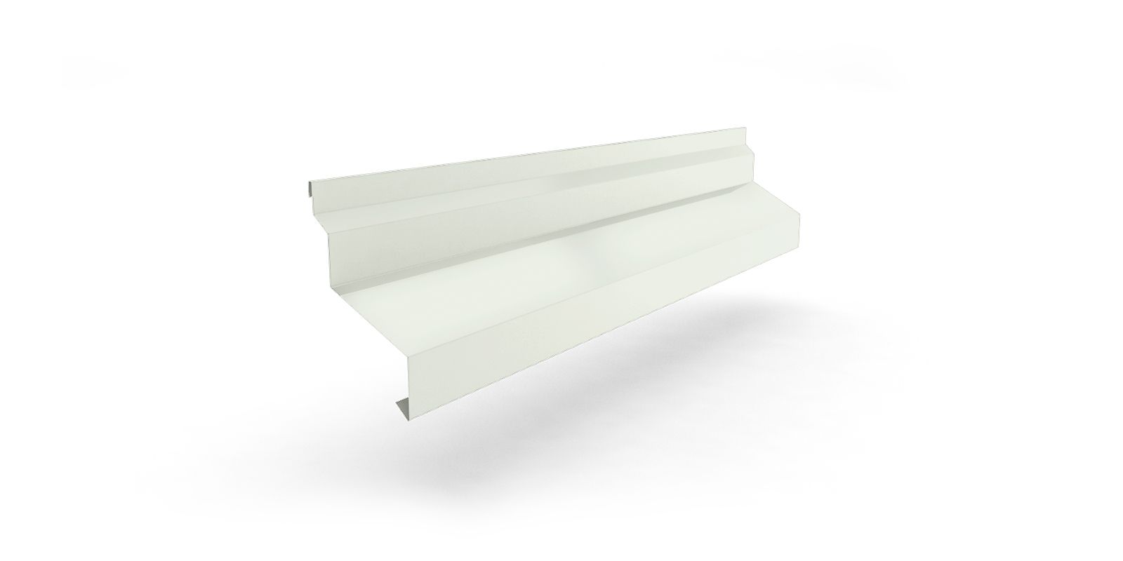 Планка отлива цокольного широкая для сэндвич-панелей с покрытием Полиэстер, цвет RAL 9002 ПрофЛайн, купить Планка отлива цокольного широкая для сэндвич-панелей с покрытием Полиэстер, цвет RAL 9002 в ПрофЛайн