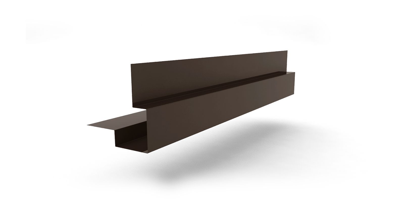 Планка угла наружного линеарного 50х50х3000 с покрытием GreenCoat® Pural®, цвет RR 32 ПрофЛайн, купить Планка угла наружного линеарного 50х50х3000 с покрытием GreenCoat® Pural®, цвет RR 32 в ПрофЛайн