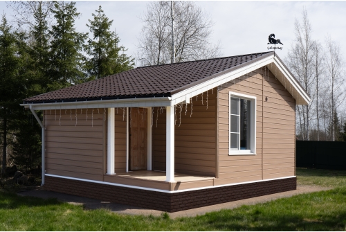 Металлочерепица Классик ("Classic") v02 0,5 Satin RAL 8017 шоколад ПрофЛайн, купить Металлочерепица Классик ("Classic") v02 0,5 Satin RAL 8017 шоколад в ПрофЛайн