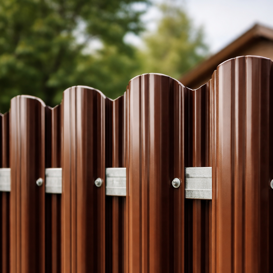 Штакетник металлический (Евроштакетник)