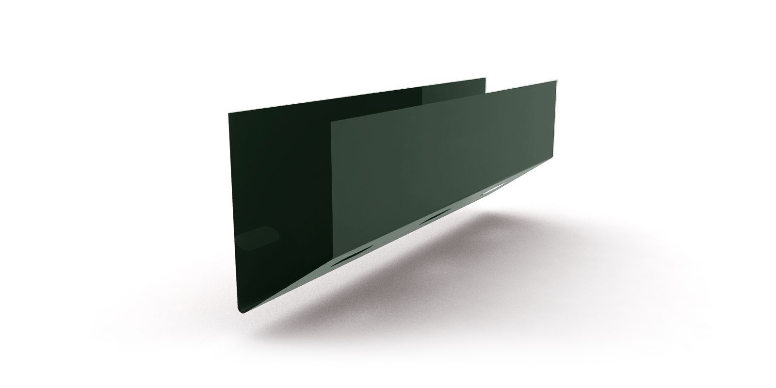 Планка нижняя кассетная с покрытием GreenCoat® Pural®, толщина 0,50 мм, цвет RR 11 ПрофЛайн, купить Планка нижняя кассетная с покрытием GreenCoat® Pural®, толщина 0,50 мм, цвет RR 11 в ПрофЛайн