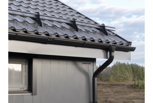 Металлочерепица Классик ("Classic") v01 0,5 Satin RAL 9005 черный ПрофЛайн, купить Металлочерепица Классик ("Classic") v01 0,5 Satin RAL 9005 черный в ПрофЛайн