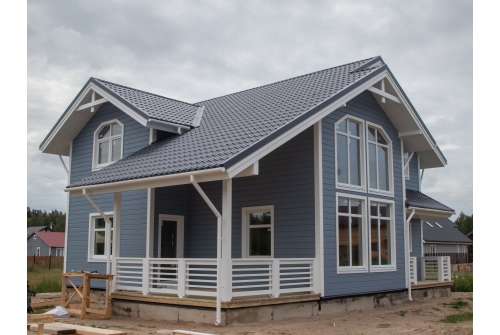 Металлочерепица Классик ("Classic") v01 0,5 Satin RAL 7024 мокрый асфальт ПрофЛайн, купить Металлочерепица Классик ("Classic") v01 0,5 Satin RAL 7024 мокрый асфальт в ПрофЛайн