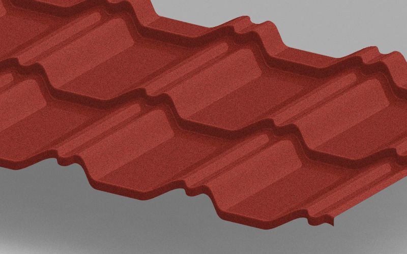 Модульная металлочерепица Kvinta Uno с покрытием PurLite Matt, цвет RAL 8004 ПрофЛайн, купить Модульная металлочерепица Kvinta Uno с покрытием PurLite Matt, цвет RAL 8004 в ПрофЛайн Модульная металлочерепица Kvinta Uno с покрытием PurLite Matt, цвет RAL 8004 ПрофЛайн, купить Модульная металлочерепица Kvinta Uno с покрытием PurLite Matt, цвет RAL 8004 в ПрофЛайн