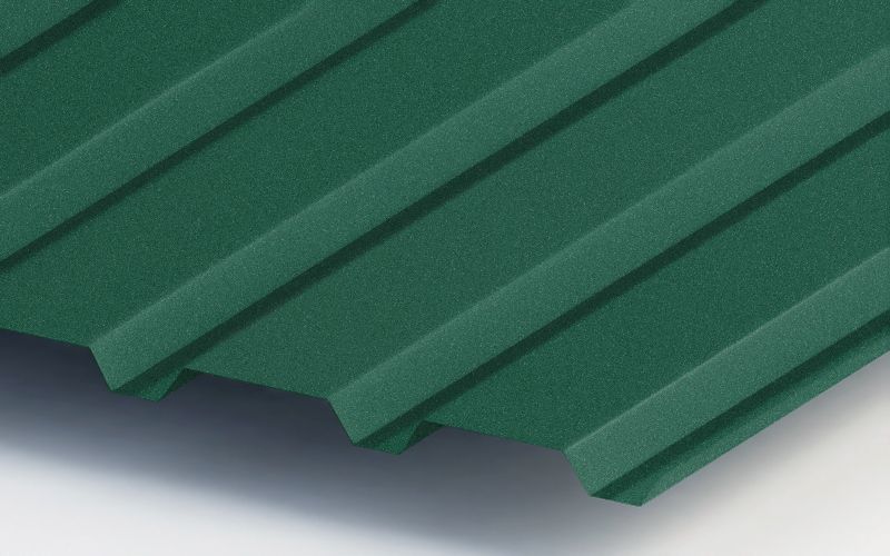 Профнастил МП35 с покрытием VikingMP®E 0,5 мм, RAL 6005 Профлайн Профнастил МП35 с покрытием VikingMP®E 0,5 мм, RAL 6005 Профлайн
