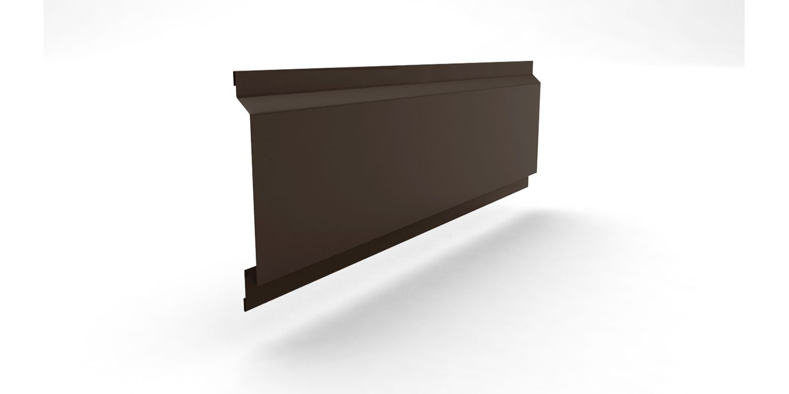 Планка горизонтального стыка сэндвич-панелей с покрытием Полиэстер, цвет RR 32 ПрофЛайн, купить Планка горизонтального стыка сэндвич-панелей с покрытием Полиэстер, цвет RR 32 в ПрофЛайн