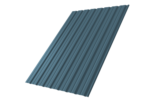 Профнастил С10R Grand Line 0,45 Drap TX RAL 5024 пастельно-синий Профлайн