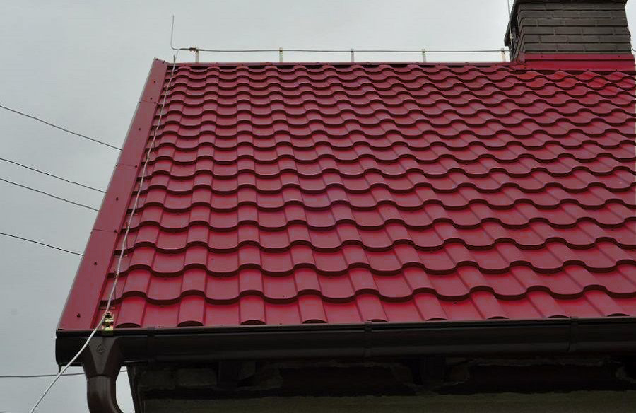 Металлочерепица Металл-Профиль Монтекристо-X 0,5 VikingMP® E RAL 3005 Красное вино ПрофЛайн, купить Металлочерепица Металл-Профиль Монтекристо-X 0,5 VikingMP® E RAL 3005 Красное вино в ПрофЛайн