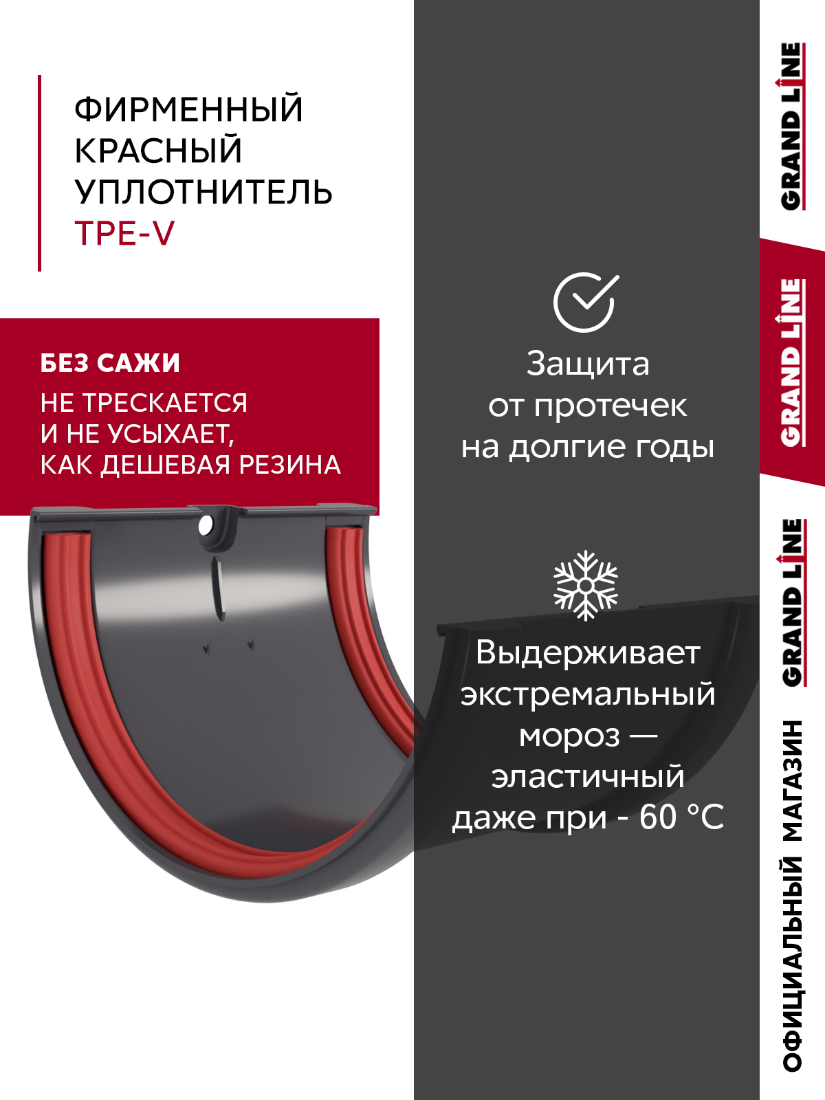 Комплект водосточной системы Классика Практик 120 ПВХ 10,5м/3м RAL 7024 графит ПрофЛайн, купить Комплект водосточной системы Классика Практик 120 ПВХ 10,5м/3м RAL 7024 графит в ПрофЛайн