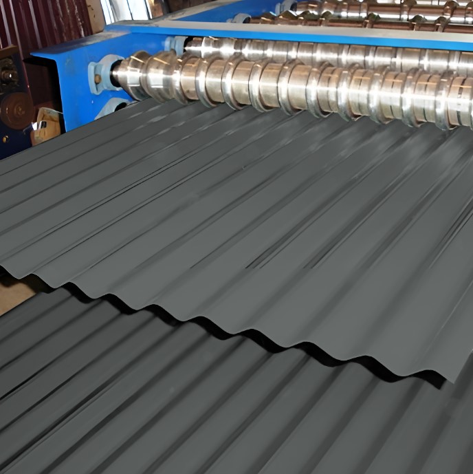 Профнастил Металл Профиль МП-18 0,45 Полиэстер RAL 7005 Мышиный | B Профлайн